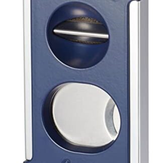 Personalized Caseti Trident 3-in-1 Cigar Cutter (Navy Blue)