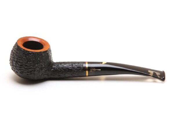 Savinelli Oscar Tiger Rustic 315 KS Tobacco Pipe - Image 3