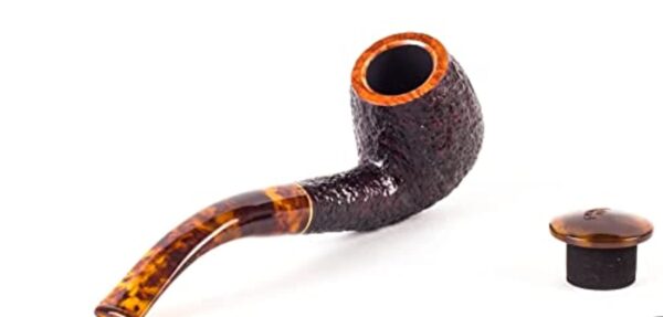 Savinelli Tortuga Rustic Briar 602 Tobacco Pipe - Image 3