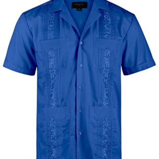 Ward St Men's Short Sleeve Cuban Guayabera