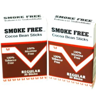 Herbal Cocoa Bean Cigarettes Two Pack Regular Flavor 100% Tobacco Free/Nicotine Free