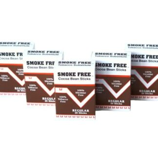 Herbal Cocoa Bean Cigarettes 5 Pack Regular Flavor 100% Tobacco Free/Nicotine Free