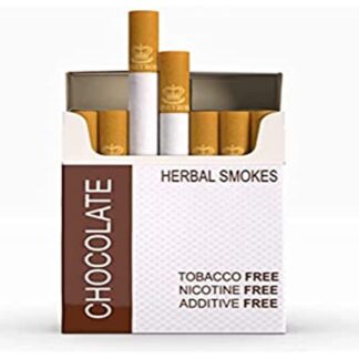 Honeyrose "C" Chocolate Flavor Tobacco Free Nicotine Free Herbal Cigarettes