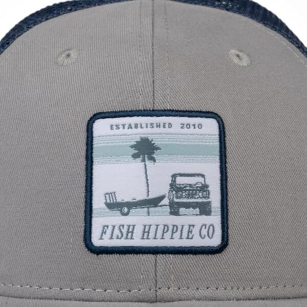 Fish Hippie Prompt Trucker Hat - Image 3