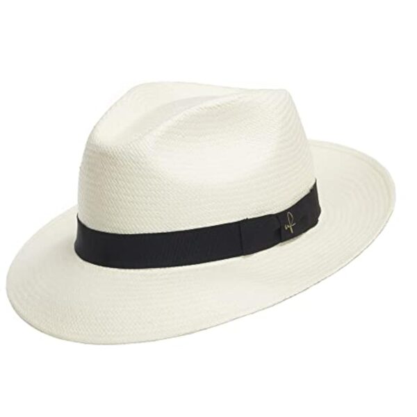 ULTRAFINO Genuine Havana Retro Panama Straw Hat Classic Lightweight