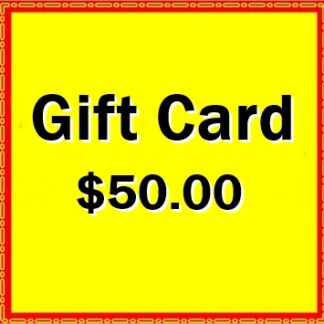 Gift Card $50.00