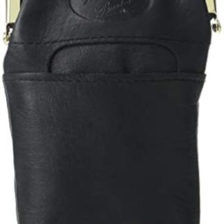 Buxton Heiress Pik-Me-Up Framed Case, Black