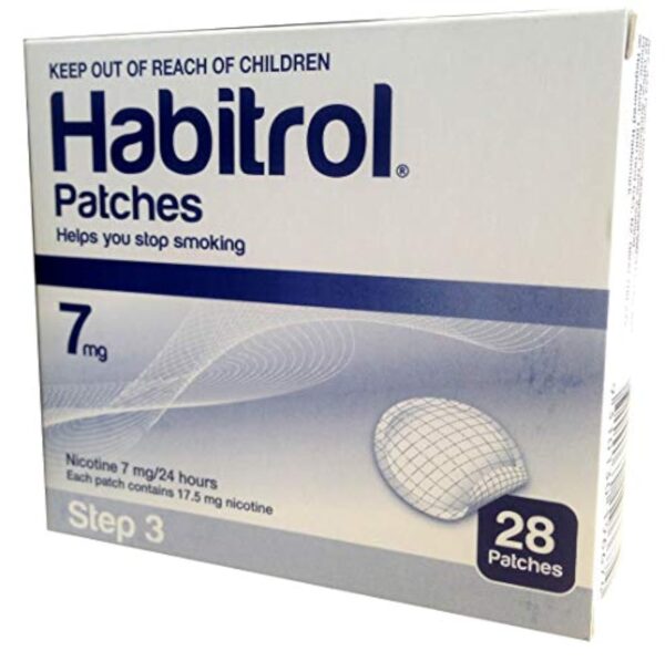 Habitrol Nicotine Transdermal System Stop Smoking Aid Patches - 28 Each (Step 3-7 Mg) - Image 2