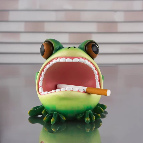 Funny Smoke Ashtray Convenient Solution For Smokers Anti-Odor And Anti-Smoke Ashtray Home Decoration