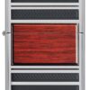 Zippo Wood Grain High Polish Chrome Pipe Pocket Lighter, One Size, Model Number: 28676 - Image 3
