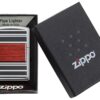 Zippo Wood Grain High Polish Chrome Pipe Pocket Lighter, One Size, Model Number: 28676 - Image 7